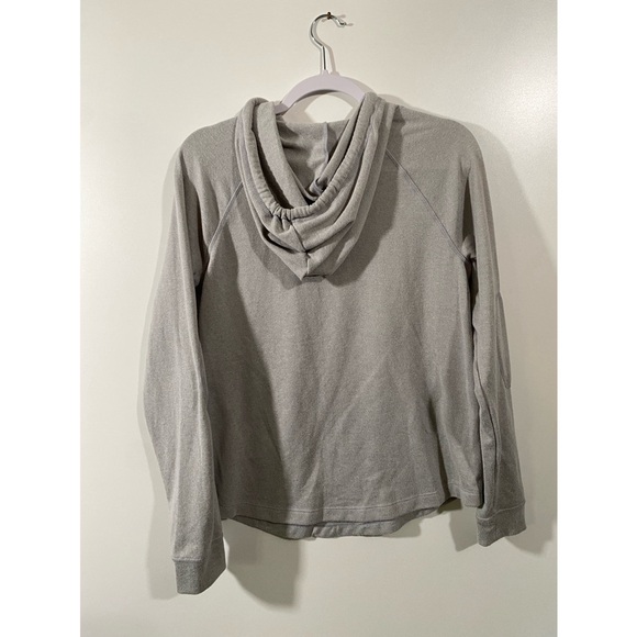 Koolaburra by UGG Brushed Sweater Knit Hoodie in Light Gray Size Small - Picture 3 of 8